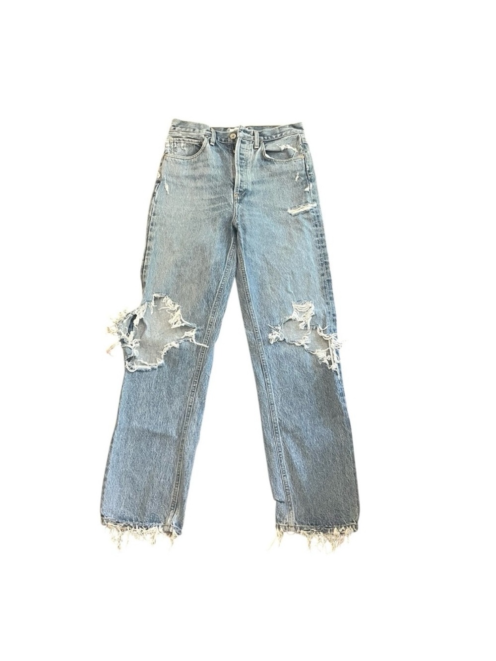 AGOLDE 90s Jeans Distressed Denim